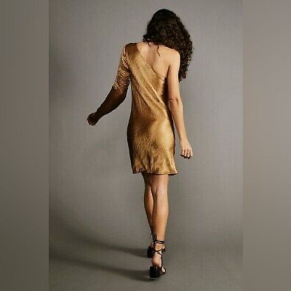 Free People Running Water One-Shoulder Dress - Picture 3 of 8